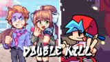 Double Kill, But it's Senpai & Monika! (FNF Impostor V4)