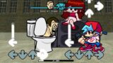Downscroll noob fends off the skibidi toilet invasion :0 | Friday Night Funkin