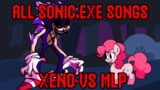 FNF All Sonic.EXE songs (Xeno vs MLP)