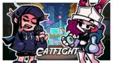 FNF Catfight but it's Cassette Girl vs Skarlet Bunny