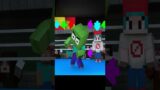 FNF Fight or Loser | Minecraft Animation #Shorts #Woavideos #WoaMonsterSchool #FNF