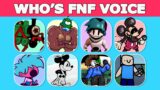 FNF – Guess Character by Their VOICE  | Mickey Wednesday, Woody.exe, Animatronic BF…