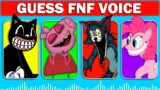 FNF Guess Character by Their VOICE | Peppa, Tom, Pinkie Pie, Banban, Doof, Boxy Boo…