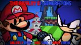 FNF The Rivalry of Generations | Unlikely Rivals mais sonic e mario canta