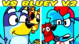 FNF VS Bluey V2 / Bluey Heeler FULL WEEK + Rhythm (FNF MOD/HARD) (Friday Night Funkin) | FNF X Bluey