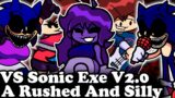 FNF | Vs Silly Sonic.exe V2 – A Rushed And Silly (Joke Sonic.exe) | Mods/Hard/Gameplay |