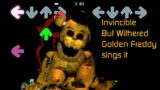 FNF: You Can't Delete GF – Invincible, but Withered Golen Freddy Sings it (FNF Cover)