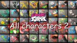 FRIDAY NIGHT FUNKIN : All characters 2 – Pancake art, (FNF mod)