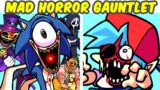 Friday Night Funkin VS Horror Gauntlet DEMO WEEK | VS Sonic.EYX,Slenderman,Jason (FNF MOD/Halloween)