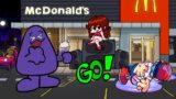 Friday Night Funkin' – BF vs Grimace (The Grimming) – McDonald's Grimace Shake