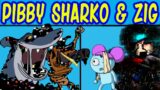 Friday Night Funkin' New VS Pibby Sharko & Zig | Pibby Oggy V4 Preview (Pibby x FNF Mod) |New Update