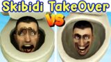 Friday Night Funkin': Skibidi Toilet TakeOver [New One Shot] | FNF Mod vs Animation