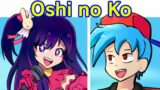 Friday Night Funkin' VS Ai Hoshino, In Your Hearts Forever & Oshi no Ko OP, YOASOBI – IDOL (FNF Mod)