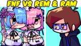 Friday Night Funkin' VS REM and RAM – Subservient | Maid Your Match (FNF MOD/Anime) (Re:Zero)