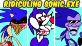 Friday Night Funkin' VS Sonic.EXE Funny & Joke Mod + Cutscene | Otsosonic Funkin demo (FNF MOD)