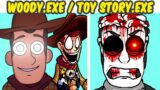 Friday Night Funkin' VS WOODY.EXE / Toy Story.EXE FULL WEEK  | The True Face Of Toys (FNF MOD/HARD)