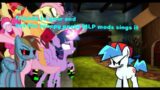 Friends to your end but the creepypasta MLP mod characters sings it