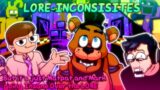 LORE-INCONSISITIES | Lore [AwesomeMix] But It's Matpat & Markiplier Vs FNaF Characters | FNF Cover