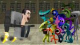 New 3D Skibidi Toilet G-MAN Vs All Rainbow Friends | Friday Night Funkin'  – (New Skibidi) FNF Mod