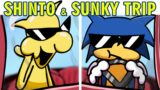 Shinto & Sunky On a Road Trip VS Friday Night Funkin + Shinto Hypno's Lullaby Cover (FNF MOD HARD)