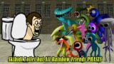 Skibidi Toilet Song But All Rainbow Friends Chapter 2 Sing it | ALL PHASES Mod/ Friday Night Funkin'