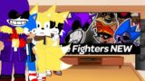 Team Sonic+Shadow react to the Fighters fnf