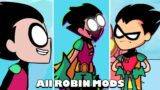 All Robin Mods (Teen Titans Go!) | Friday Night Funkin'