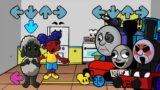 Amanda & Wooly VS ALL Thomas Railway (FNF Can Can cover)