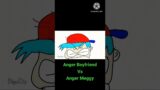 Anger Boyfriend vs Anger Meggy #animation #smg4 #fnf #anger