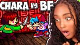 Chara vs BF Knife Fight!!