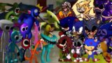 FNF All Rainbow Friends Chapter 2 Vs All Sonic.Exe Sings Friends To Your End | Friday Night Funkin'