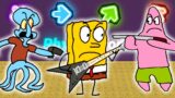FNF Character Test | Gameplay VS Playground | SpongeBob, Squidward | FNF Mods