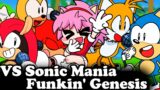 FNF | Funkin' Genesis – Vs Sonic Mania | Mods/Hard/Gameplay |