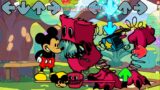 FNF Mickey Mouse vs Poppy Playtime 3 Sings Bluey Can Can | FNF Mods