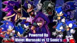 FNF – Powered Up – Chaotic Endeavors Mario Mix / 12 Sonic's (Majin Sonic/Sonic.EXE)