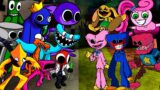 FNF Rainbow Friends VS All Project Playtime but | Friday Night Funkin Mod Roblox x Poppy Playtime
