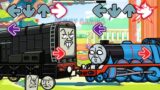 FNF Thomas and Friends Oliver the Beast vs Thomas Sings Bluey Smile | The Railway Funkin'