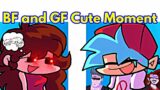 Friday Night Funkin' BF And GF Cute Moment / BF vs GF (FNF Mod/Hard/Gameplay + Cover)