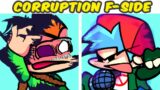 Friday Night Funkin' Corruption F-Side REDUX FULL WEEK + Cutscene | BF SAVES EVIL PICO (FNF MOD)