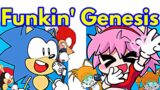 Friday Night Funkin' VS Funkin Genesis / Sonic (FNF Mod/Hard/Gameplay + Cover)