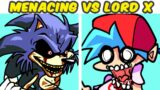 Friday Night Funkin' VS Lord X VS Menacing (FNF MOD/Creepypasta) (Sonic.EXE)