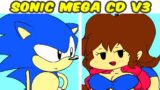 Friday Night Funkin' VS Sonic CD V3 – Mega CD Locked-on! FULL WEEK + Sus GF (FNF MOD/HARD)