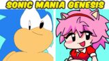 Friday Night Funkin' VS Sonic Mania FULL WEEK | Funkin' Genesis (FNF MOD/HARD) (Tail & Knuckles)