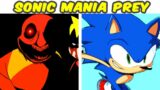 Friday Night Funkin' VS Sonic Mania – Prey Maniafied (FNF MOD/Encore) (VS Sonic.exe/Starved Eggman)