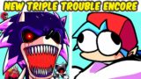 Friday Night Funkin' VS Sonic.EXE VS Xenophanes VS Triple Trouble Encore Remix Cover (FNF MOD)