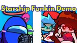 Friday Night Funkin' VS Starship Funkin / Among Us (FNF Mod/Demo + Gameplay)