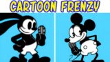 Friday Night Funkin' Vs Mickey Mouse, Oswald, Felix the Cat | Cartoon Frenzy V1 | FNF Mod