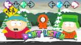 Friday Night Funkin' – "Don't Listen" but Eric Cartman and Kyle Sings It (South Park)