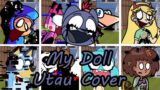 My Doll  but Every Turn a Different Character Sings (FNF MyDoll but Everyone sings) – [UTAU Cover]