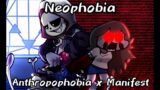 [Neophobia] Anthropophobia x Manifest (High) / Dust Sans vs Sky / FNF Mashup